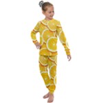 Oranges, Orange, Fruits Kids  Long Sleeve Set 