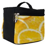 Oranges, Orange, Fruits Make Up Travel Bag (Small)