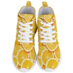 Oranges, Orange, Fruits Women s Lightweight High Top Sneakers