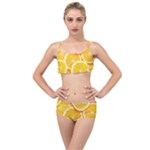 Oranges, Orange, Fruits Layered Top Bikini Set