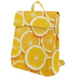 Oranges, Orange, Fruits Flap Top Backpack