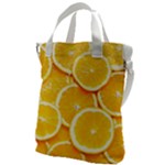 Oranges, Orange, Fruits Canvas Messenger Bag