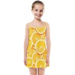 Oranges, Orange, Fruits Kids  Summer Sun Dress