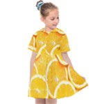 Oranges, Orange, Fruits Kids  Sailor Dress