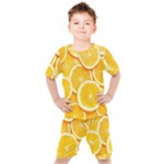 Oranges, Orange, Fruits Kids  T-Shirt and Shorts Set