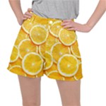 Oranges, Orange, Fruits Women s Ripstop Shorts