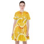 Oranges, Orange, Fruits Sailor Dress