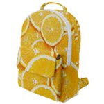 Oranges, Orange, Fruits Flap Pocket Backpack (Small)