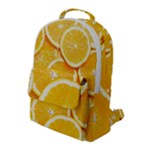 Oranges, Orange, Fruits Flap Pocket Backpack (Large)