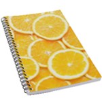 Oranges, Orange, Fruits 5.5  x 8.5  Notebook