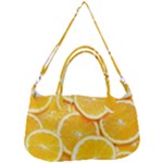 Oranges, Orange, Fruits Removable Strap Handbag