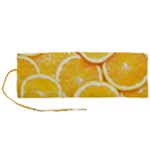 Oranges, Orange, Fruits Roll Up Canvas Pencil Holder (M)