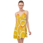 Oranges, Orange, Fruits Summer Time Chiffon Dress