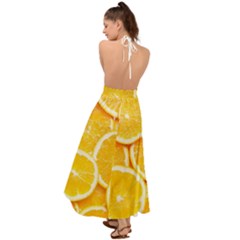 Backless Maxi Beach Dress 