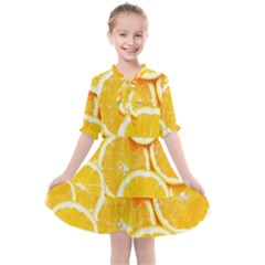 Kids  All Frills Chiffon Dress 