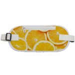 Oranges, Orange, Fruits Rounded Waist Pouch