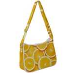 Oranges, Orange, Fruits Zip Up Shoulder Bag