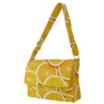 Oranges, Orange, Fruits Full Print Messenger Bag (M)