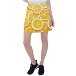 Oranges, Orange, Fruits Tennis Skirt