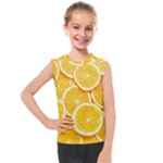 Oranges, Orange, Fruits Kids  Mesh Tank Top