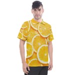 Oranges, Orange, Fruits Men s Polo T-Shirt