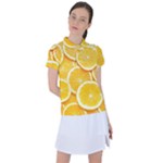 Oranges, Orange, Fruits Women s Polo T-Shirt