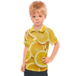 Oranges, Orange, Fruits Kids  Polo T-Shirt