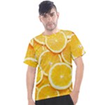 Oranges, Orange, Fruits Men s Sport Top