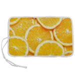 Oranges, Orange, Fruits Pen Storage Case (M)