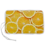 Oranges, Orange, Fruits Pen Storage Case (L)