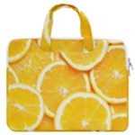 Oranges, Orange, Fruits MacBook Pro 13  Double Pocket Laptop Bag