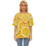 Oranges, Orange, Fruits Oversized Basic T-Shirt