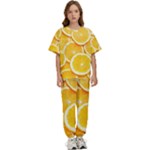 Oranges, Orange, Fruits Kids  T-Shirt and Pants Sports Set