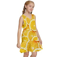 Kids  Sleeveless Tiered Mini Dress 