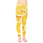 Oranges, Orange, Fruits Kids  Classic Winter Leggings