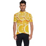 Oranges, Orange, Fruits Men s Short Sleeve Cycling Jersey