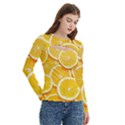 Women s Cut Out Long Sleeve T-Shirt 