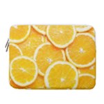 Oranges, Orange, Fruits 14  Vertical Laptop Sleeve Case With Pocket