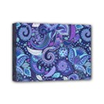 Patterns, Doodles, Pattern, Colorful Mini Canvas 7  x 5  (Stretched)