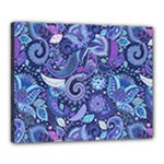 Patterns, Doodles, Pattern, Colorful Canvas 20  x 16  (Stretched)