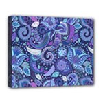 Patterns, Doodles, Pattern, Colorful Deluxe Canvas 20  x 16  (Stretched)