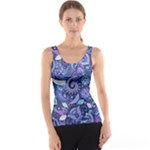 Patterns, Doodles, Pattern, Colorful Women s Basic Tank Top