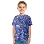 Patterns, Doodles, Pattern, Colorful Kids  Sport Mesh T-Shirt