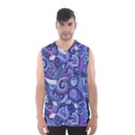 Patterns, Doodles, Pattern, Colorful Men s Basketball Tank Top