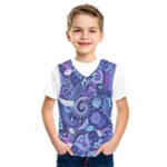 Patterns, Doodles, Pattern, Colorful Kids  Basketball Tank Top