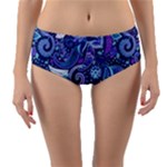 Patterns, Doodles, Pattern, Colorful Reversible Mid-Waist Bikini Bottoms