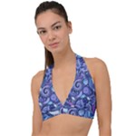 Patterns, Doodles, Pattern, Colorful Halter Plunge Bikini Top