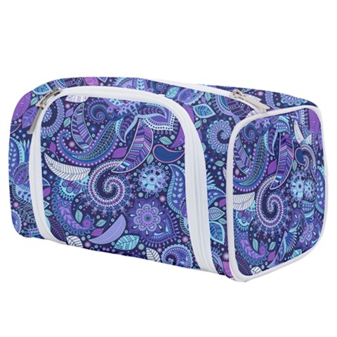 Patterns, Doodles, Pattern, Colorful Toiletries Pouch from ArtsNow.com