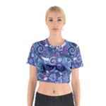 Patterns, Doodles, Pattern, Colorful Cotton Crop Top