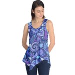 Patterns, Doodles, Pattern, Colorful Sleeveless Tunic